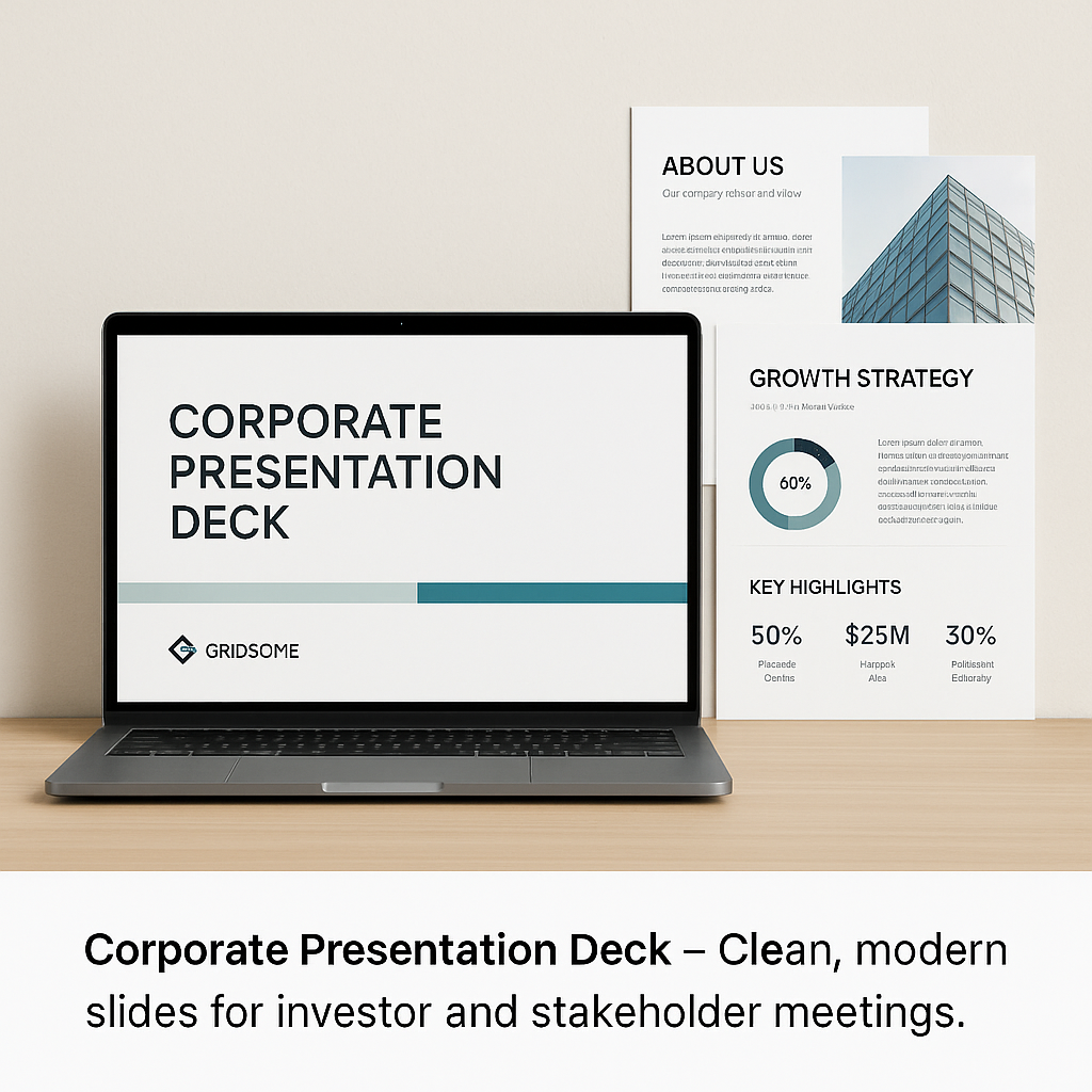 Corporate presentation